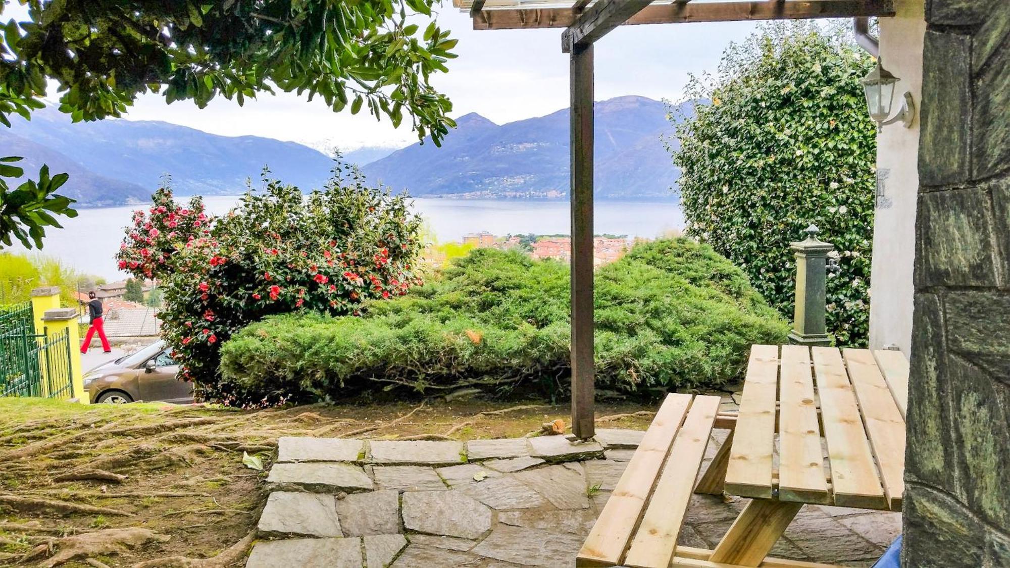 Villa Casa La Campanella Germignaga Esterno foto